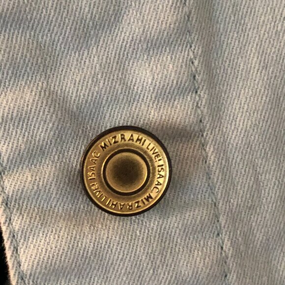 Isaac Mizrahi New York Denim Jacket: Size 12 - Picture 4 of 10